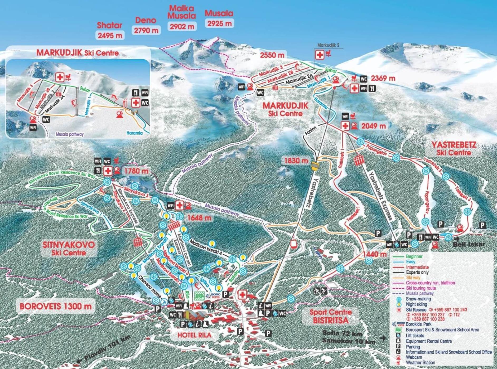Mountain Studio Asp E63 Borovets Gardens מראה חיצוני תמונה